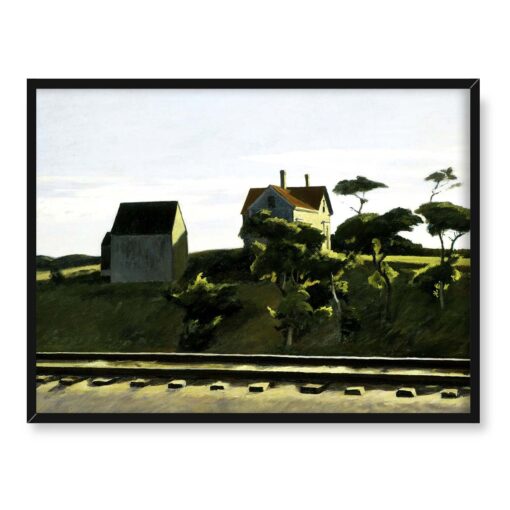 Edward Hopper New York New Haven and Hartford 40x30 w RAMIE