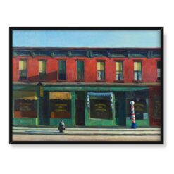 Edward Hopper Niedzielny poranek OK 40×30