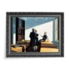 Edward Hopper Nocna konferencja 70×50 wydruk na płótnie CANVAS