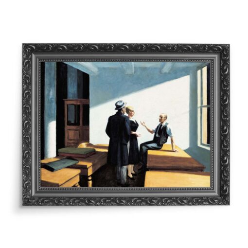 Edward Hopper Nocna konferencja 70x50 wydruk na płótnie CANVAS