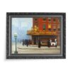 Edward Hopper Nowy Jork Na rogu ulicy 70×50 wydruk na płótnie CANVAS
