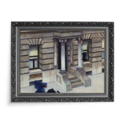 Edward Hopper Nowy Jork zakonnica z dzieckiem 70×50 wydruk na płótnie CANVAS