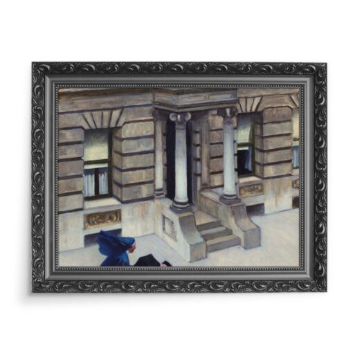 Edward Hopper Nowy Jork zakonnica z dzieckiem 70x50 wydruk na płótnie CANVAS