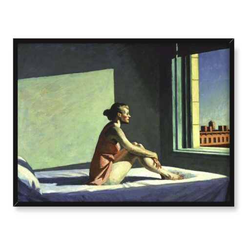 Edward Hopper Poranne słońce 40x30