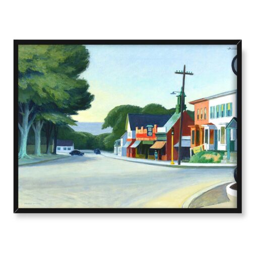 Edward Hopper Portret Orleanu 40x30