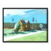Edward Hopper Przejazd kolejowy 40×30