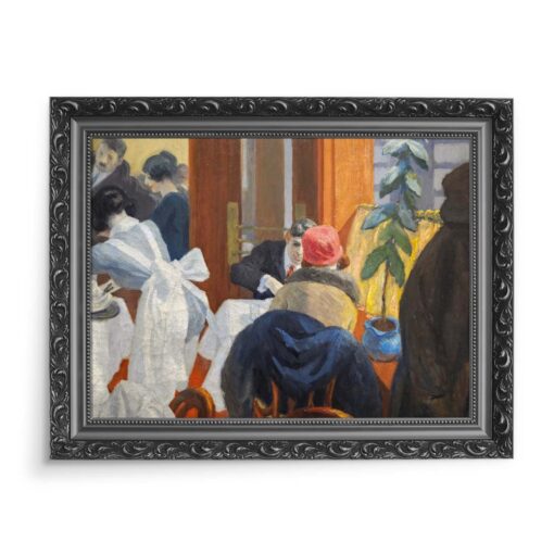 Edward Hopper Restauracja w Nowym Jorku 70x50 wydruk na płótnie CANVAS