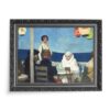 Edward Hopper Soir Bleu 70×50 wydruk na płótnie CANVAS