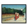 Edward Hopper Stacja benzynowa 40×30 w RAMIE
