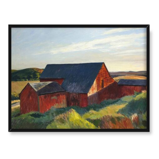 Edward Hopper Stodoły Cobba 40x30
