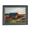 Edward Hopper Stodoły Cobba 70×50 wydruk na płótnie CANVAS