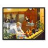 Edward Hopper stoliki dla pań 40×30