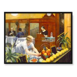 Edward Hopper stoliki dla pań 40×30