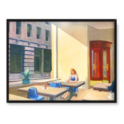 Edward Hopper Światło słoneczne w kawiarni 40×30