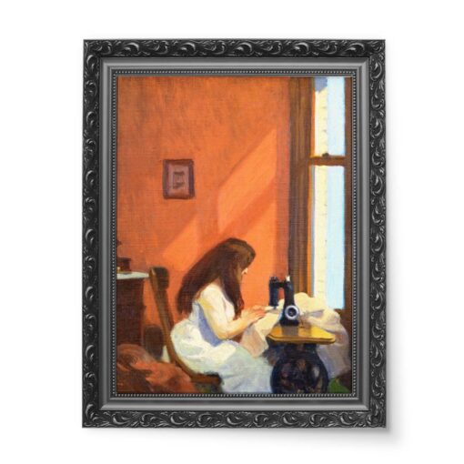 Edward Hopper Szyjąca dziewczyna 50x70 wydruk na płótnie CANVAS