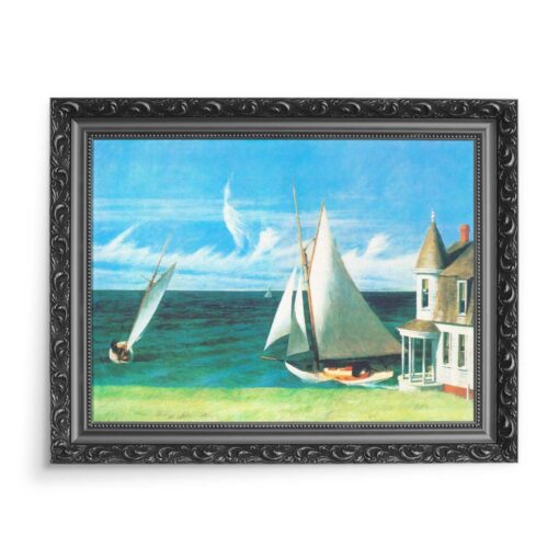 Edward Hopper The Lee Shore 70x50 wydruk na płótnie CANVAS