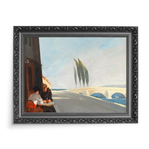 Edward Hopper The Wine Shop 70x50 wydruk na płótnie CANVAS