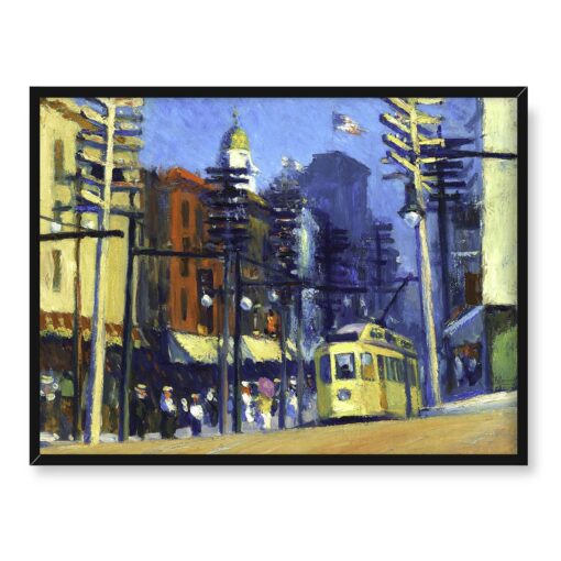 Edward Hopper Ulica 40x30