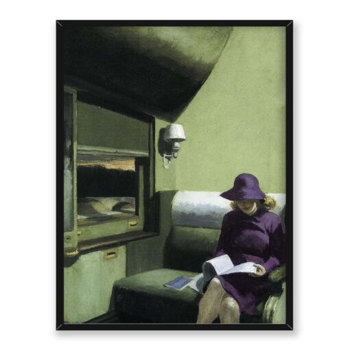 Edward Hopper W pociągu 30x40