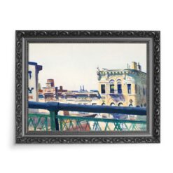 Edward Hopper Widok z apartamentu 70×50 wydruk na płótnie CANVAS