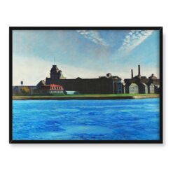 Edward Hopper Wyspa Blackwell 40×30