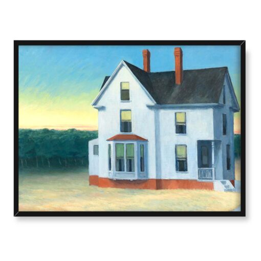 Edward Hopper Zachód słońca w Cape Cod 40x30