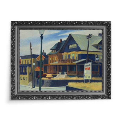Edward Hopper Zachód słońca w Cape Cod 70x50 wydruk na płótnie CANVAS