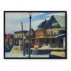 Edward Hopper Zachodni wiatr nad Weehawken, 40×30