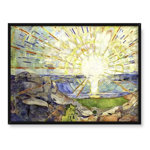 Edward Munch Słońce 40x30
