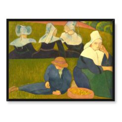 Emile Bernard Bretonnerie 40x30 w RAMIE