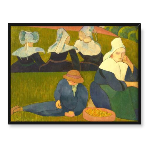 Emile Bernard Bretonnerie 40x30 w RAMIE