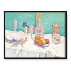 Emile Bernard Martwa natura karafka owoce 40x30