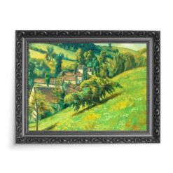 Emile Bernard View of Molosmes 70x50 wydruk na płótnie CANVAS