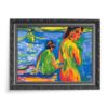 Ernst Kirchner Dziewczyny w kąpieli 70×50 wydruk na płótnie CANVAS
