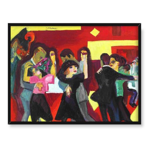 Ernst Ludwig Kirchner Tango 40x30