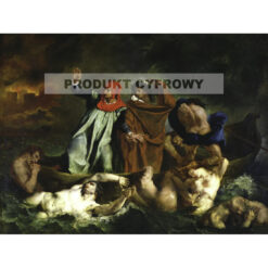 Eugene Delacroix Barka Dantego — produkt cyfrowy do pobrania