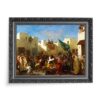 Eugene Delacroix Fanatycy z Tangeru 70×50 wydruk na płótnie CANVAS