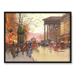 Eugene Galien-Laloue Boulevard de la Madeleine Paryż 40x30