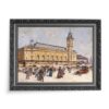 Eugene Galien-Laloue Dworzec Lyoński Paryż 70×50 wydruk na płótnie CANVAS