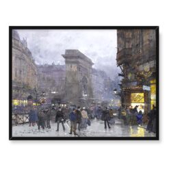 Eugene Galien-Laloue La Porte St Denis 3 Paryż 40x30