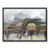 Eugene Galien-Laloue Les Halles Paryż 40×30 Eugene Galien-Laloue Les Halles Paryż 40×30
