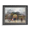 Eugene Galien-Laloue Les Halles Paryż 70×50 wydruk na płótnie CANVAS