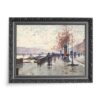 Eugene Galien-Laloue nabrzeże Luwru Paryż 70×50 wydruk na płótnie CANVAS