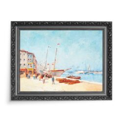 Eugene Galien-Laloue Nad brzegiem morza 70×50 wydruk na płótnie CANVAS