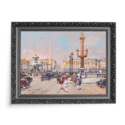 Eugene Galien-Laloue Place de la Concorde Paryż 70×50 wydruk na płótnie CANVAS