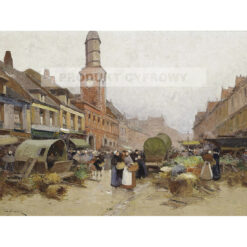 Eugene Galien-Laloue Rynek — produkt cyfrowy do pobrania
