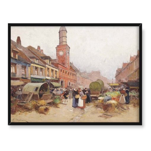 Eugene Galien-Laloue Rynek 40x30
