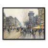 Eugene Galien-Laloue Scena uliczna Paryż 40×30