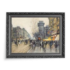 Eugene Galien-Laloue Scena uliczna Paryż 70×50 wydruk na płótnie CANVAS