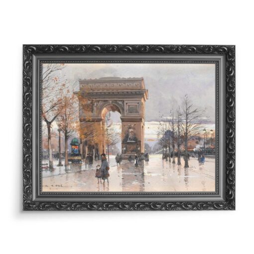 Eugene Galien-Laloue Łuk triumfalny 2 Paryż 70x50 wydruk na płótnie CANVAS